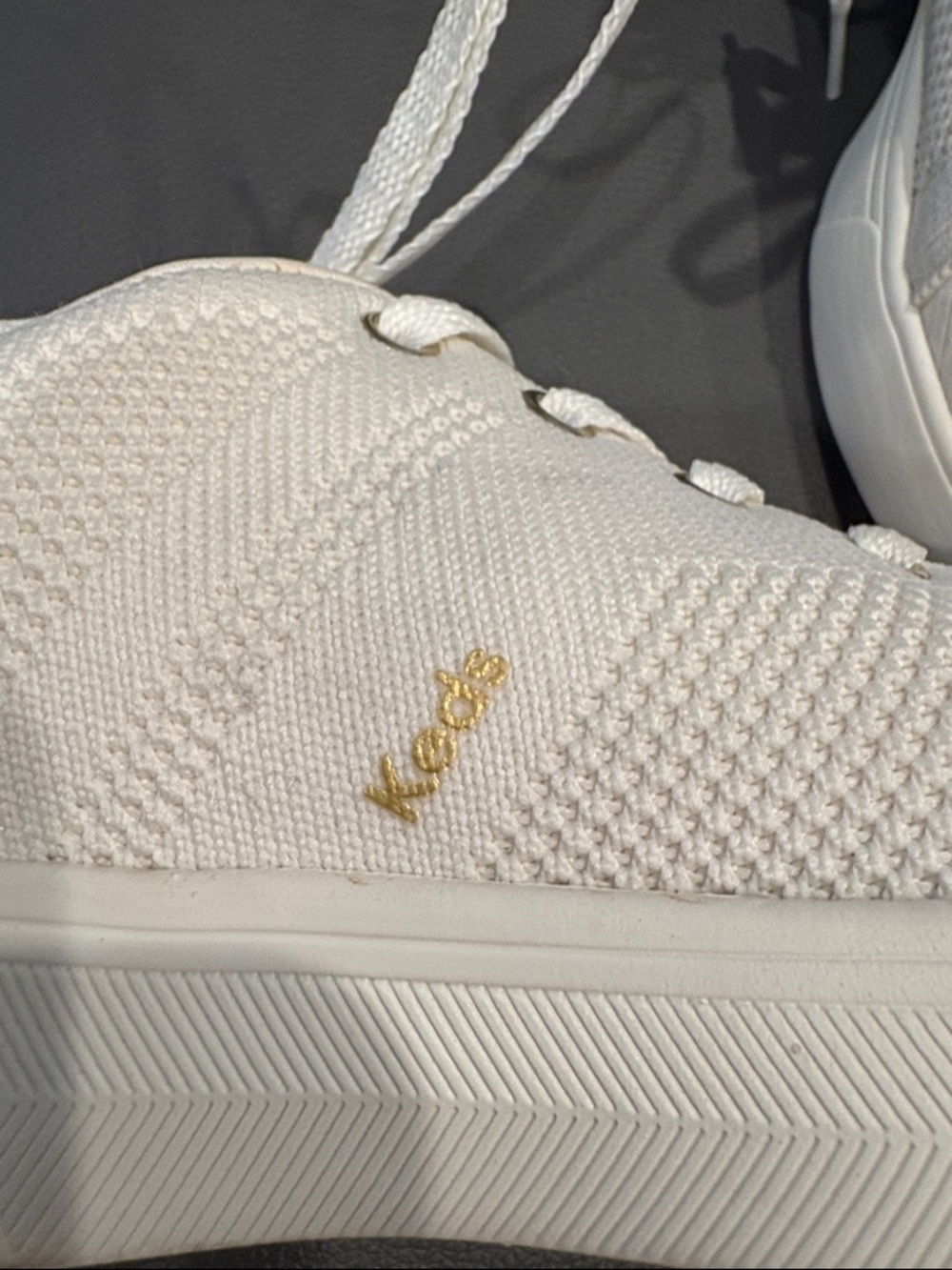Keds Blisswalk Lace-Up Sneakers with Gold Accent - Picture 2 of 10
